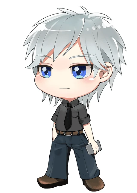 (II) Chibi Character Illustration
