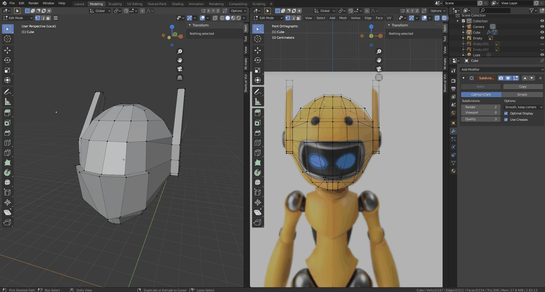 Intermediate 3D Modelling with Blender