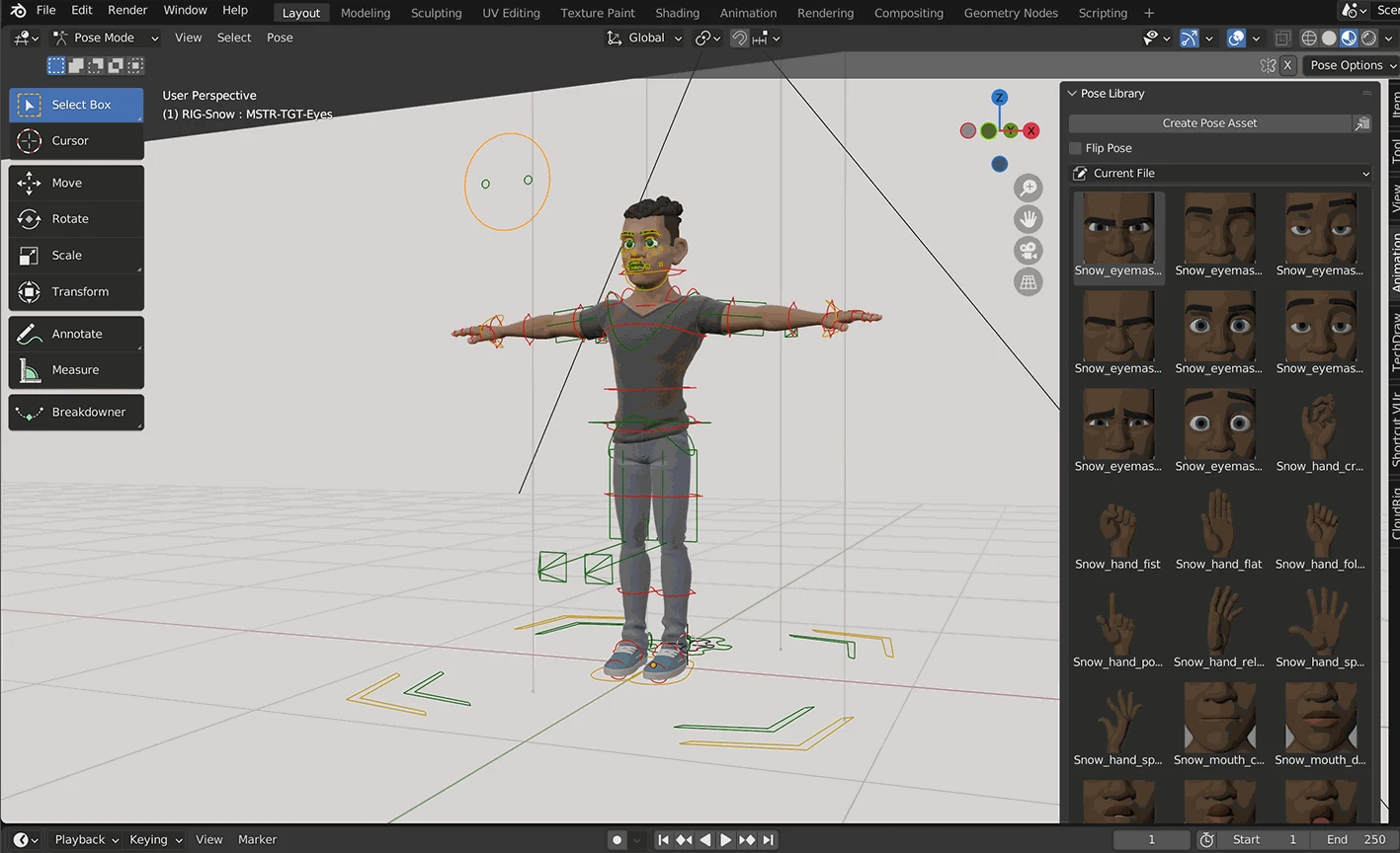 3D Layout and Blocking ( 3D Animatic ) Using Blender